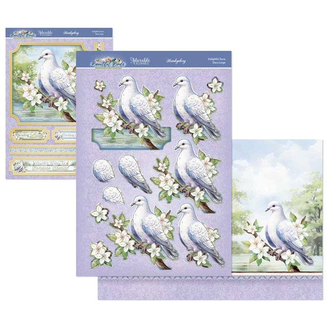 Beautiful Birds Deco-Large Set - Delightful Dove