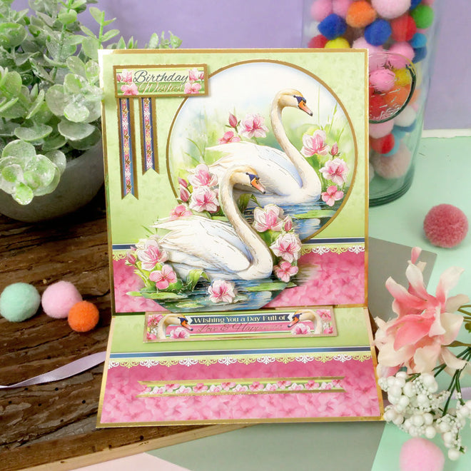 Beautiful Birds Deco-Large Set - Stunning Swan