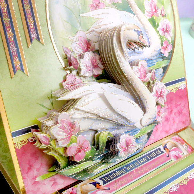 Beautiful Birds Deco-Large Set - Stunning Swan