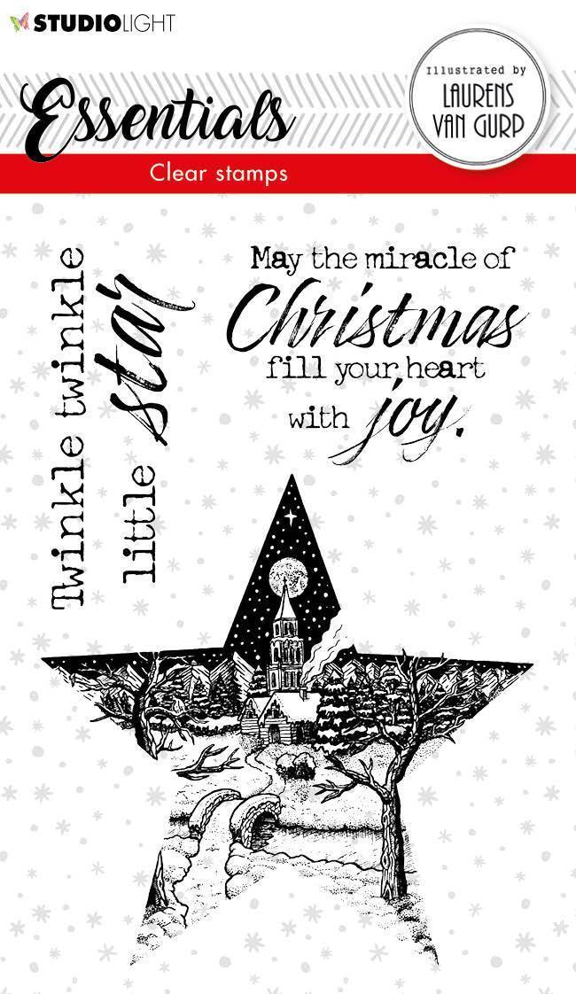 Studio Light Essential Stamps Christmas Stamps Set of 4