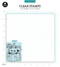 BL Clear Stamp Cat In A Box Essentials 82x64x3mm 1 PC nr.408