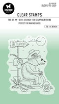 BL Clear Stamp To The Beach By Laurens 80x64x3mm 1 PC nr.456