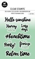 BL Clear Stamp Lazy Days By Laurens 131x90x3mm 7 PC nr.462
