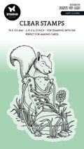 BL Clear Stamp Happy Squirrel By Laurens 89x64x3mm 1 PC nr.532
