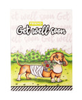 BL Clear Stamp Be Strong By Laurens 130x91x3mm 7 PC nr.569