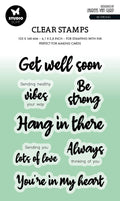 BL Clear Stamp Be Strong By Laurens 130x91x3mm 7 PC nr.569