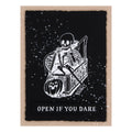 Open if You Dare Press Plates from the Betterpress Halloween Collection