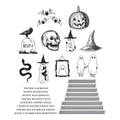 Halloween Icons Press Plate & Die Set from the Betterpress Halloween Collection