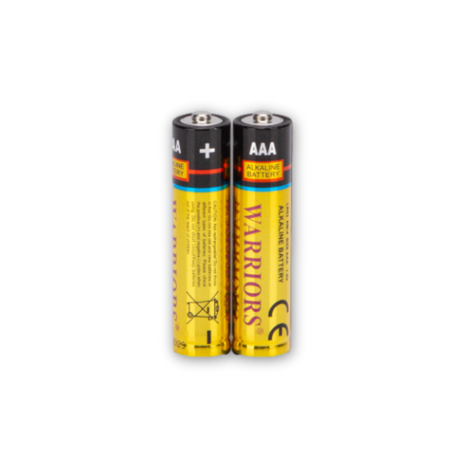 BRS AAA Alkaline Batteries — 24‑Pack (BRSLR03AAA)