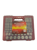 BRS Emergency Battery Kit: 203 Alkaline Batteries + Tester
