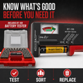 BRS Emergency Battery Kit: 203 Alkaline Batteries + Tester