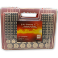 BRS Emergency Battery Kit: 203 Alkaline Batteries + Tester