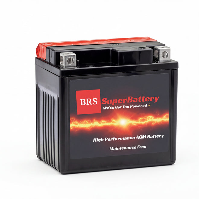 BRS WPXZ7S-BS 12V 5Ah 85CCA Battery