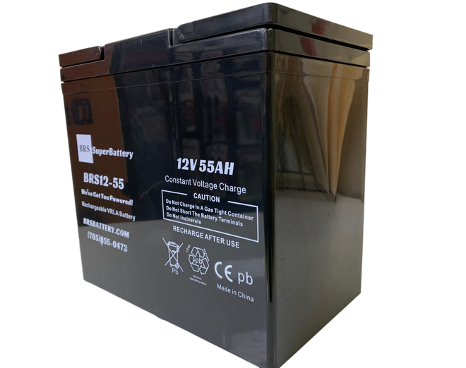 BRS12-55 – 12V 55Ah Battery