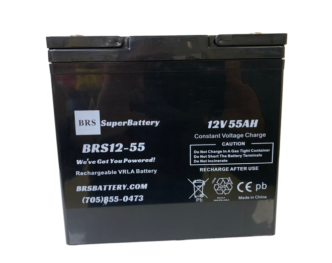 BRS12-55 – 12V 55Ah Battery