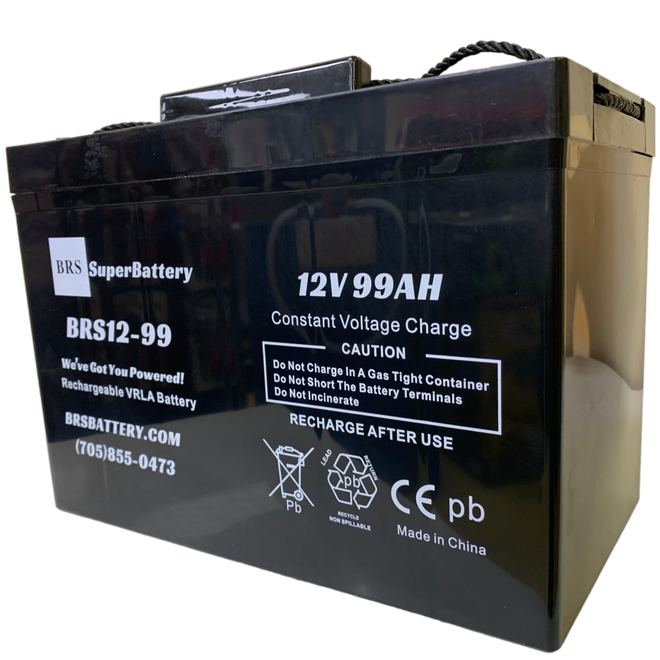 BRS12-99 – 12V 99Ah Battery