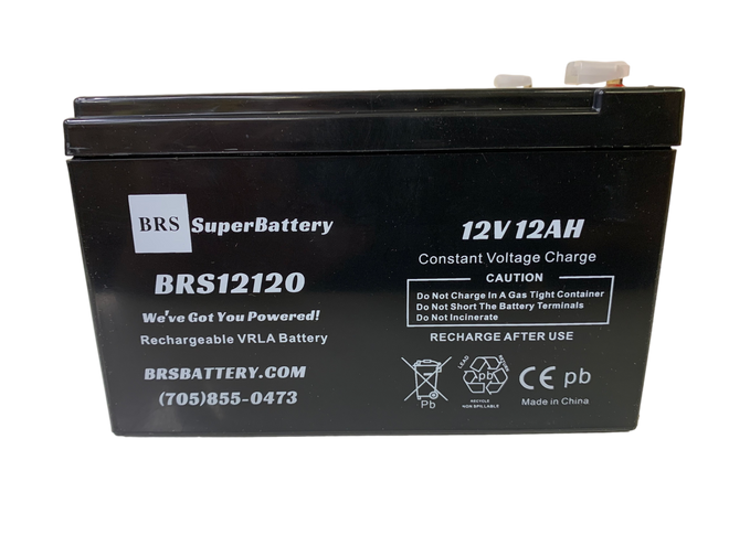 BRS12120 12V 12Ah Battery