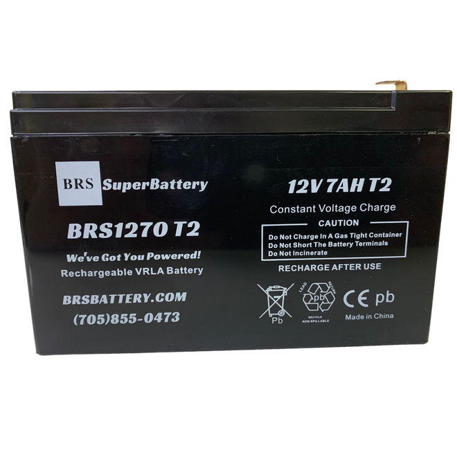 BRS1270 T2 – 12V 7Ah Battery