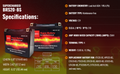 High Performance BRS20-BS 2 Year Warranty & Smart Charger / Maintainer Combo Bundle Kit  12v Sealed AGM PowerSports Battery