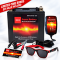 BRS20CH-BS 30 Day Warranty Battery & Smart Charger / Maintainer Combo Bundle Kit