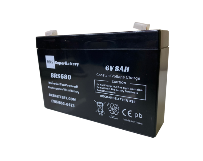 BRS680 – 6V 8Ah Battery