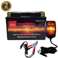 High Performance BRS9B-BS 2 Year Warranty & Smart Charger / Maintainer Combo Bundle Kit 12v Sealed AGM PowerSports Battery