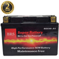High Performance BRS9B-BS 12v Sealed AGM PowerSport 2 Year Warranty