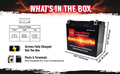 High Performance BRS20HL-BS 12v Sealed AGM PowerSport 2 Year Warranty