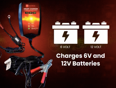 U1 BRS Super Battery AGM + Maintainer Combo Kit