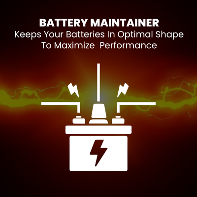 U1 BRS Super Battery AGM + Maintainer Combo Kit