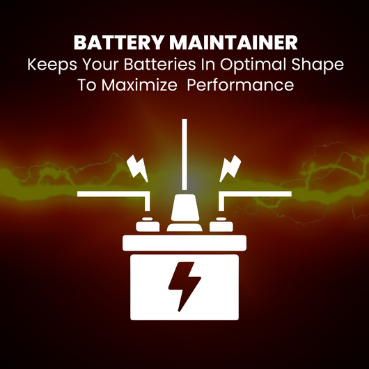 U1 BRS Super Battery AGM + Maintainer Combo Kit