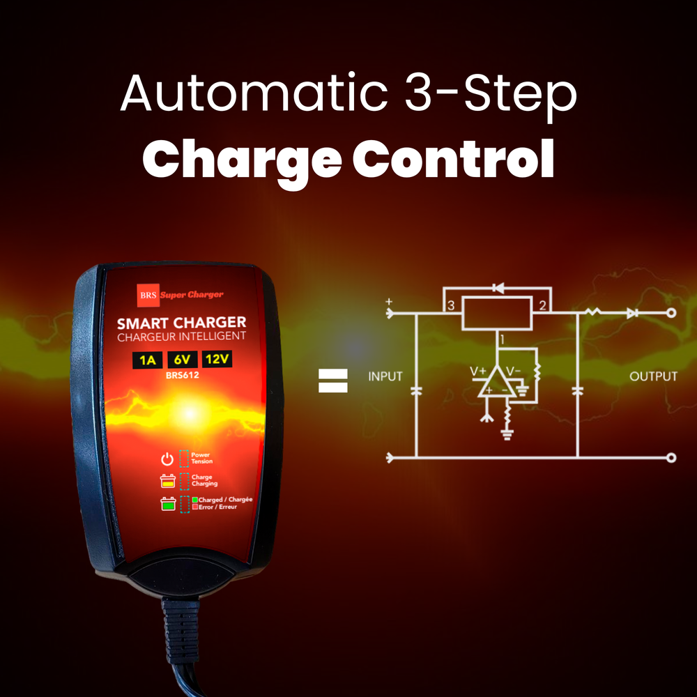 U1 BRS Super Battery AGM + Maintainer Combo Kit