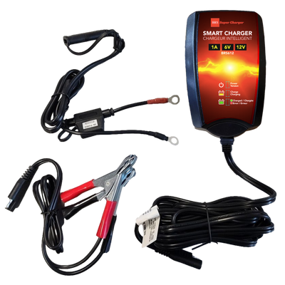 U1 BRS Super Battery AGM + Maintainer Combo Kit