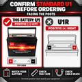 U1 BRS Super Battery for Tractors, Lawnmowers & More
