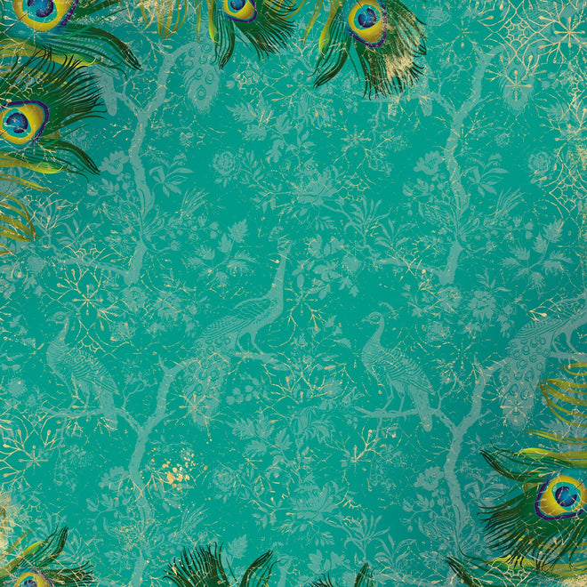 Graceful Plumes Paper Pad 6”x6”