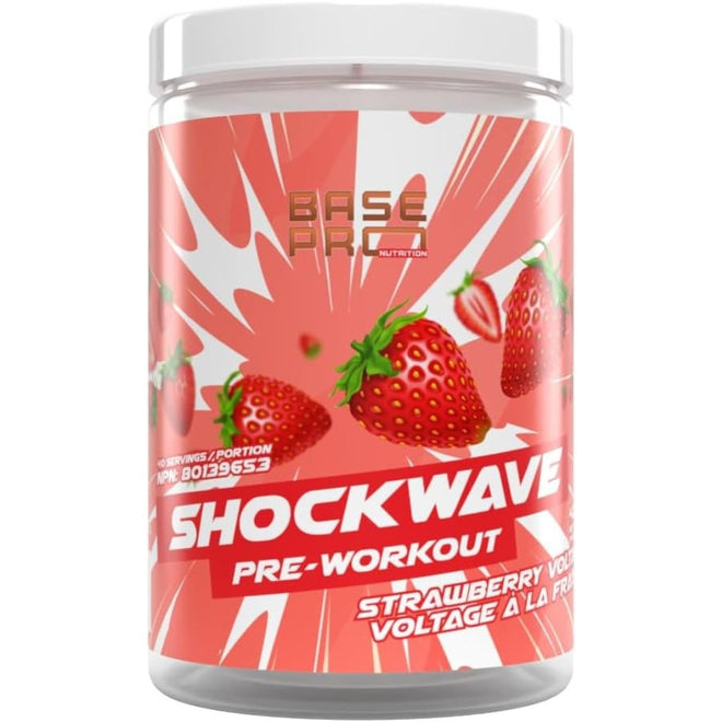 Base Pro Nutrition SHOCKWAVE PRE-WORKOUT, 40 Servings