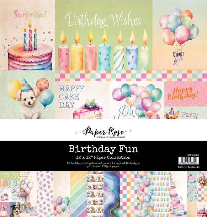 Birthday Fun 12x12 Paper Collection 33258