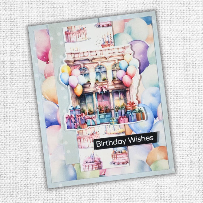 Birthday Fun Embossed Die Cuts 33306