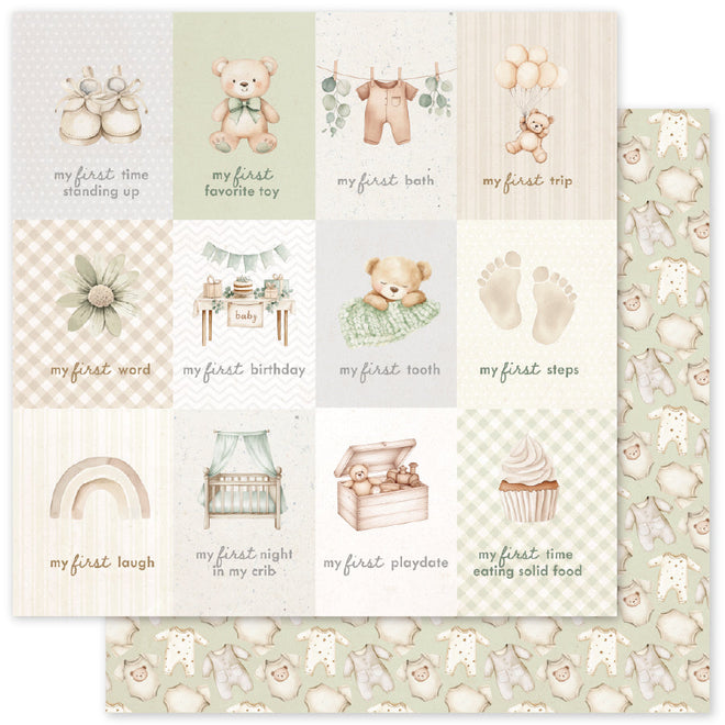 Boho Baby E 12x12 Paper (12pc Bulk Pack) 35086