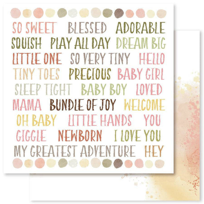 Boho Nursery 6x6 Paper Collection 21855