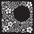 Creative Expressions Jamie Rodgers Bountiful Bouquet 6 in x 6 in Stencil