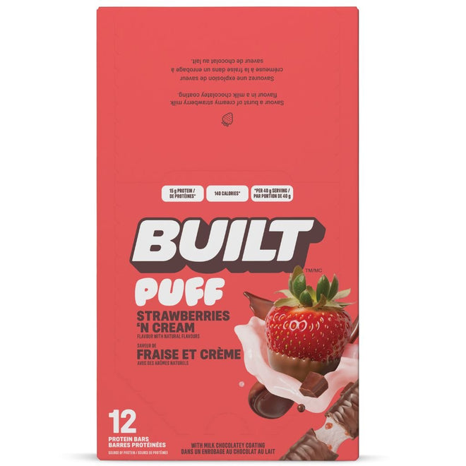 Built PUFF PROTEIN BARS, 12 Bars/Box