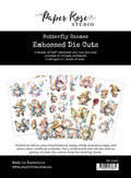 Butterfly Gnomes Embossed Die Cuts 34851
