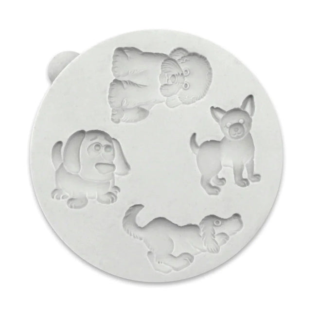 Miniature Puppies Silicone Mould
