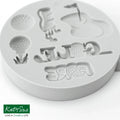Miniature Golf Silicone Mould