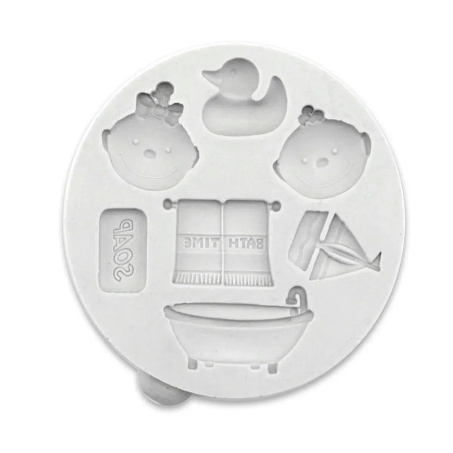Miniature Bathtime Silicone Mould