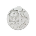 Miniature Christmas Gingerbread Silicone Mould