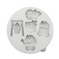 Miniature Baby Girl Silicone Mould