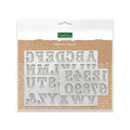 Zebrawood Font Alphabet and Numbers Silicone Mould Set of 2