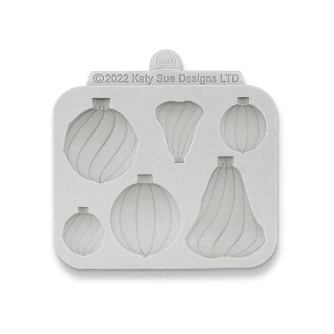 Bauble Swirl Selection Mould